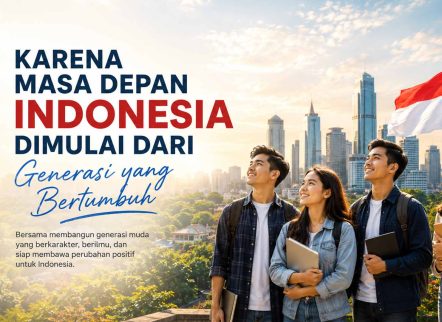 Karena Masa Depan Indonesia Dimulai dari Generasi yang Bertumbuh menjadi semangat Maximum Life Group dalam mendukung pendidikan, pengembangan karakter, dan generasi muda Indonesia.